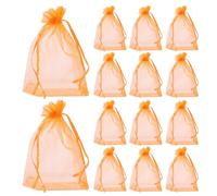 Veemoon 100 Pièces Petits Paquet en Organza à Cordon, Mini Sachets | Maille Transparente, Fermeture Coulissante Pratique, Rangement Facile, pour Bonbons, Bijoux et Petites Attentions