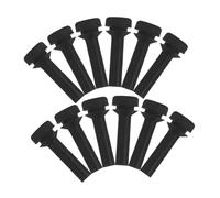 Veemoon 12 Patins en Caoutchouc de Rechange pour Grille de Cuisinière à Gaz, Antidérapants, Faciles à Nettoyer, Cuisine Domestique et Professionnelle