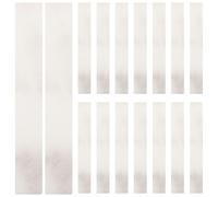 Veemoon 18 Pcs Craies de Marquage Industrielles Blanches Grandes, Craie en Vrac pour Traçage Acier, Béton et Bois, Outil de Marquage Précis pour Usage Professionnel et Chantier