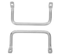 Veemoon 2 poignées en acier inoxydable pour planche à découper, placard, | Poignées de tiroir pour placard, entraxe de 10 cm, poignées métalliques pour planches à charcuterie et plaques de cuisson