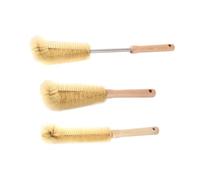 Veemoon 3pièces Lot de Goupillons pour Bouteilles et Pailles avec Long Manche et Extrémité Crochet