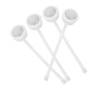 Veemoon 4 Pièces Interrupteur Infrarouge Pir 4-12v, Blanc | PVC et Pc, Portée 4 à 7m, Délai 30 S, pour Murs, Portes et Escaliers