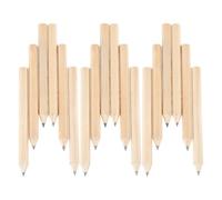 Veemoon 50 Pièces Crayons de Mini-golf Hexagonaux en Bois Graphite | Format Court Portable, Écriture Fluide, Prise en Main Confortable, pour Enseignants, Peintres et Jeux