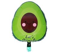 Veemoon 5pièces Ballons Foil Avocat Motif Mylar Récupérables pour Décorations Fêtes Anniversaires Déco Fête Déco Table Fête