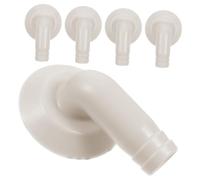 Veemoon 5pièces Connecteurs Coudés Pour Tuyau De Drainage Air Conditionné Accessoires De Sortie Pour Extérieure