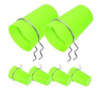 Veemoon 6pièces Cups De Rangement Pour Panneau Perforé Accessoires De Bureau Et Atelier Support à Crayons Adaptable Avec Coloris