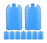 Veemoon 9 Pièces Cartouche de Refroidissement Réutilisable Bleue pour | Remplissage D'eau, Pe, Design, Refroidissement Stable, Bureau et Chambres, pour Climatiseur Portable