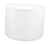 Veemoon Abat-Jour Cylindrique En Tissu 40 Cm De Diamètre Pour Lampes De Table - Couvercle De Lumière En Forme De Élégant Et Moderne