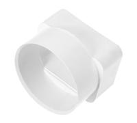 Veemoon Adaptateur Pour Gouttière Carrée Connecteur De Canalisation De Robuste Pour Collecte Et Dérivation Eau De Pluie Installation Facile Pour Protection Extérieure Des Maisons