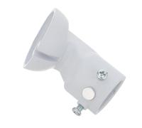 Veemoon Adaptateur Ventilateur Plafond Incliné en Acier Blanc, Montage 45°