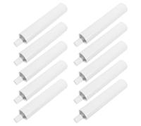 Veemoon Aluminium Tubes de Peinture Vides 10 Pièces 100ml | Bouchon à Vis Pratique, Transport Léger, Usage Extérieur, pour Artistes Professionnels et Étudiants