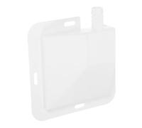 Veemoon Bac de Récupération pour Climatiseur Split en Plastique Blanc avec Drain, Facile à Installer, Protège Sols et Meubles, Accessoire de Climatisation