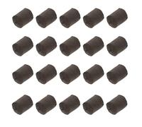 Veemoon Blocs de Pépinière Hors-Sol en Tourbe 30x32mm, 20 Pièces | Noir, pour Plants et Semis, Usage en Conteneur ou Terrasse Extérieure, Transport et Repiquage Facilités