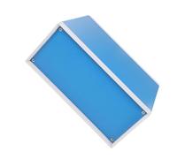 Veemoon Boîtier Métallique Bleu Élégant et Propre pour Projets Électroniques et Installation Rapide Design Multifonctionnel Boîtier Encastré pour Usage Industriel