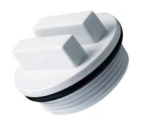 Veemoon Bouchon Hivernage pour Piscine en Plastique Réutilisable Joint Torique, Adapté pour Tuyau de Retour et Camping en Conditions Extérieures