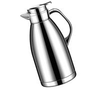 Veemoon Carafe Isotherme en Acier Inoxydable 2,3l à Double Paroi, Pot Isotherme Étanchéité et Isolation Thermique pour Boissons Chaudes à Domicile