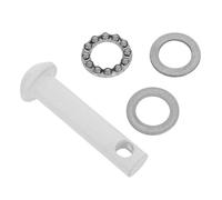 Veemoon Crochet Suspendre pour Chaise Hamac, Roulement Rotatif Métal Blanc | Support Charge Lourde, Usage Patio Extérieur, Surface Polie et Résistante, Installation Simple