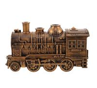 Veemoon Diffuseur d'arômes de Noël rétro en forme de train, | Brume fraîche ultrasonique, arrêt automatique en cas de manque d'eau, diffuseur de parfum d'ambiance avec veilleuse,