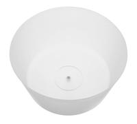 Veemoon Doublure de Seau en Plastique Blanc Insert Résistant à Chaleur pour Sauna, Insert Résistant la Chaleur Extérieur sans Bavure et Toucher Confortable, Accessoire pour Seau en Bois