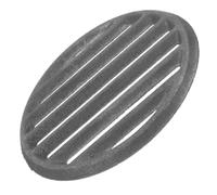 Veemoon Grille de Barbecue Ronde en Fonte, Support à Charbon, Usage