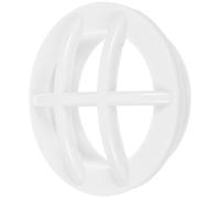 Veemoon Grille de Bonde de Fond Piscine Petit Raccord D'entrée en Abs Blanc pour Refoulement Insert de Grille Remplaçable Accessoire Piscine Pratique et Solide
