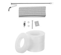 Veemoon Kit D’Accessoires pour Machine à Ligaturer, Acier Inoxydable | Pièces de Rechange 7, 20x7, 20x1, 10cm, Lame, Ressort, Aiguille, Poussoir, Serrage-lien