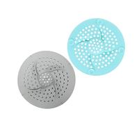 Veemoon Lot de 2 Filtres D'évier en Silicone Vert Cuisine, Protection Anti-odeurs et Anti-obstruction, Adaptés aux Lavabos et Éviers Cuisine