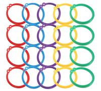 Veemoon Lot de 20 Pendentifs Décoratifs de Ballon en Plastique Léger Poids pour Ballons à Hélium, pour Fêtes de Mariage et Célébrations en Intérieur ou Extérieur