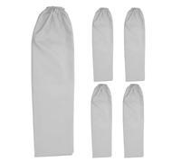 Veemoon Lot de 5 protections pour pales de ventilateur de plafond, | Protections de pales réutilisables et lavables, manchons pour ventilateurs de bureau et de maison, en tissu Oxford, faciles