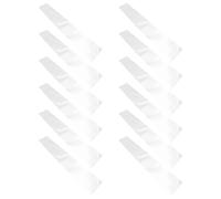 Veemoon Lot de 50 Paquet Transparents Anti-poussière pour Cravates 9 Cm de Large, Pochettes Plastiques Légères pour Rangement et Voyage, Étuis Adaptés aux Cravates Homme de 7 Cm,