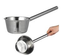 Veemoon Louche en acier inoxydable 1 l avec manche de 16 cm de long - Louche de qualité supérieure - Idéale pour la cuisine et le jardin - Passe lave-vaisselle - Accessoire de cuisine parfait pour
