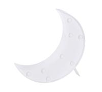 Veemoon Lumière LED Lune Croissant 8 LED à Piles pour Décoration