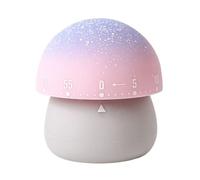 Veemoon Minuteur Cuisine Mécanique en Plastique de Champignon, Minuterie Cuisson sans Piles, Minuterie Compacte et Portable pour Rappel Précis de L’Heure, Accessoire la Couleur Aléatoire