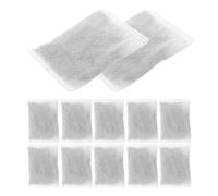 Veemoon Paquet de Charbon de Bambou Actif 10pcs Absorbeur D'odeurs Naturel pour Purification de L'air, Désodorisant Blanc pour Chaussures et Maisons Neuves