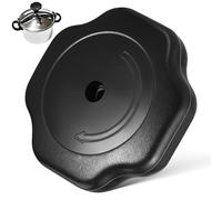 Veemoon Poignée Bouton Couvercle Seb Remplacement Bouton Poignée Couvercle De Bakélite Résistant Températures Universelle Autocuiseur Accessoire Cuisine Antidéflagrant Facile à Install
