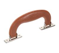Veemoon Poignée de Remplacement Marron pour Valise, Boîte et Mallette | Plastique et Métal, Surface Lisse, Prise Confortable, Légère à Porter, pour Rénovation de Bagage et Caisse