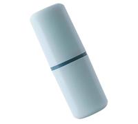Veemoon Présent Rentrée Porte-Brosse à Dents et Porte-Dentifrice | Boîte de Rangement de Voyage, Compartiments Haut et Bas, Design Moderne, pour Élève, Usage Quotidien