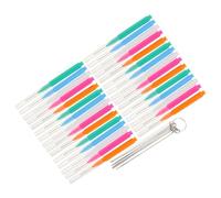 Veemoon Set de Brosses Miniatures pour Aiguilles Déboucheuses Outil de Nettoyage pour Buses et Canalisations Accessoires Pratiques pour Entretien Rapide et Rangement Organisé