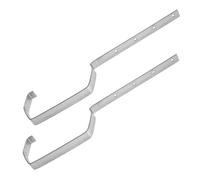 Veemoon Support De Gouttière De Toit En Fer Lot De 2 Pour Gouttière De Pluie Solide Fixé Au Mur 200mm Pour Jardin Et Extérieur