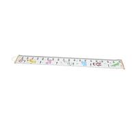 Veemoon Tableau De Croissance Pour Garçons Et Filles Pour Autocollant Mural Wow Ruler Cartoon Zoo Toise Décorative