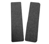 Veemoon Tapis D'escalier Antidérapant Lavable et Découpable Auto-adhésif en Polyester et Lot de 2pcs pour Marchepieds Ménagers Sécurisés
