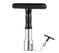 Veemoon Tournevis Manuel pour Vis à Œillet et Crochets à Visser en Acier Chrome-vanadium Robuste, Diamètre 12,8 Mm, Outil Minimaliste pour Installation Fiable