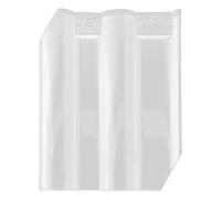 Veemoon Tuile de toit acrylique de remplacement pour toiture de patio de | Couverture de toit pour terrasse, balcon et jardin, résistante à la pluie et au vent, facile à découper