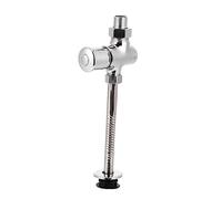 Veemoon Valve de Chasse Urinoir Manuelle Mécanisme Chasse Eau Wc avec Temporisation Outil de Rinçage Compact pour Salle de Bain et Toilettes