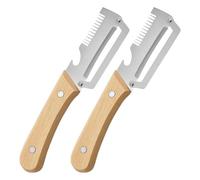 Vegetable Peeler and Shredder Set - Piece Kitchen Cutting Accessory, Carrot Preparation Tool, Integrated Bottle Opener Design | Everyday Meal Assembly, Healthy Food Creation, Camping Picnic Usage