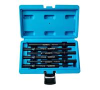 VEHIRETL Lot de 6 chasse-goupilles pneumatiques extra longues de 17,8 cm, 5,2 mm, 6,5 mm, 6,9 mm, 7,7 mm, 9,3 mm, 12,9 mm 1 cm)