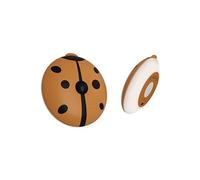 Veilleuse à détecteur de mouvement, lampe coccinelle à LED FONGWAN pour chambre de bébé, chambre à coucher, couloirs - Jaune