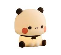 Veilleuse à LED pour animaux - Light , Panda portable en forme de jolie lampe | Veilleuse en silicone rechargeable avec design de nouveauté pour la décoration de rêve