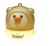 Veilleuse à LED rechargeable par USB avec lueur douce et chaude pour chambre d'enfant - Lampe de table portable 5,8 cm (2)