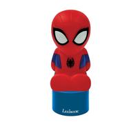 Lexibook Spiderman Veilleuse et Haut-parleur pour chambre d'enfants, changement de couleurs, lumière douce, à piles, Bleu/Rouge, NS01SP
